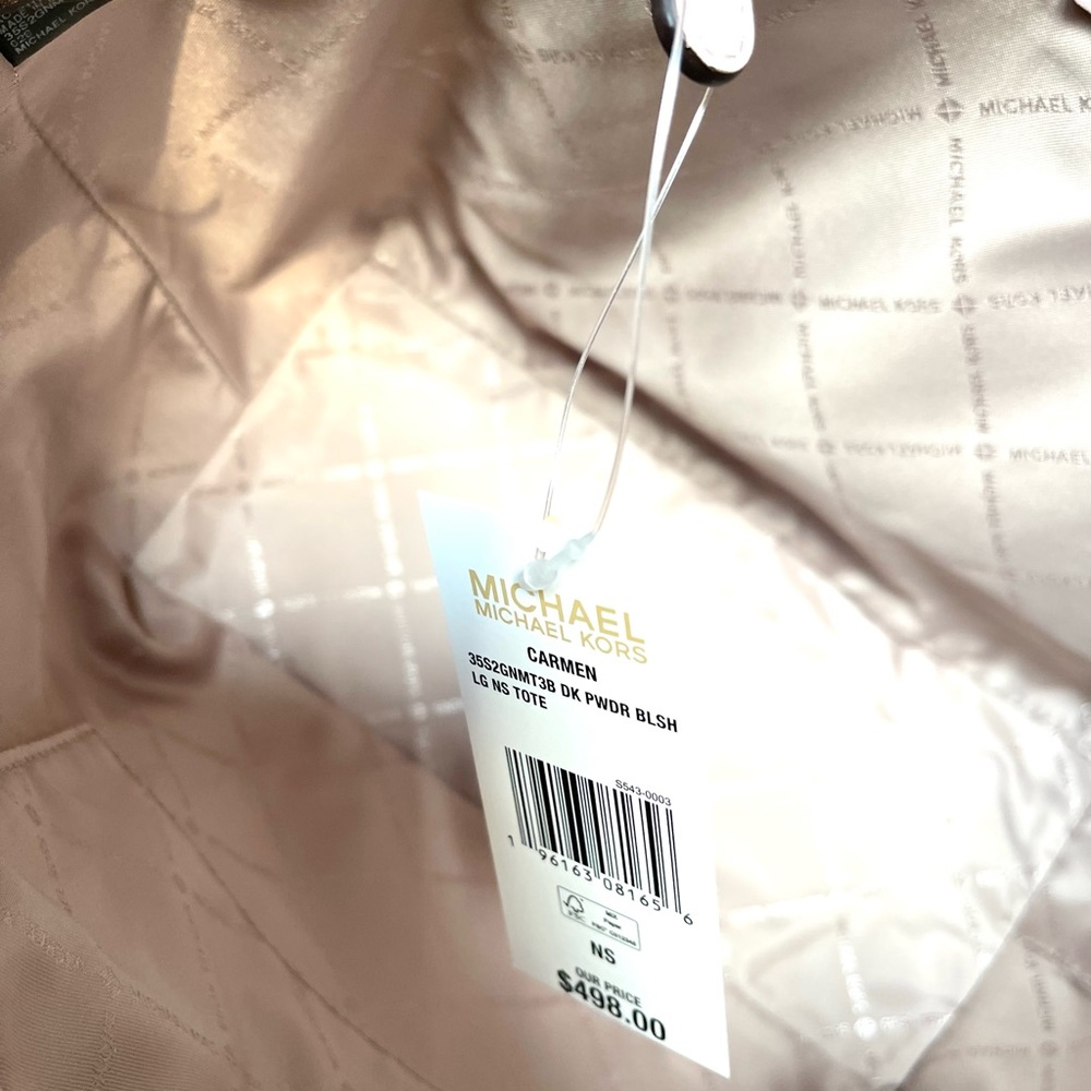 “SOLD” NWT Michael Kors Carmen Tote - Picture 8 of 9